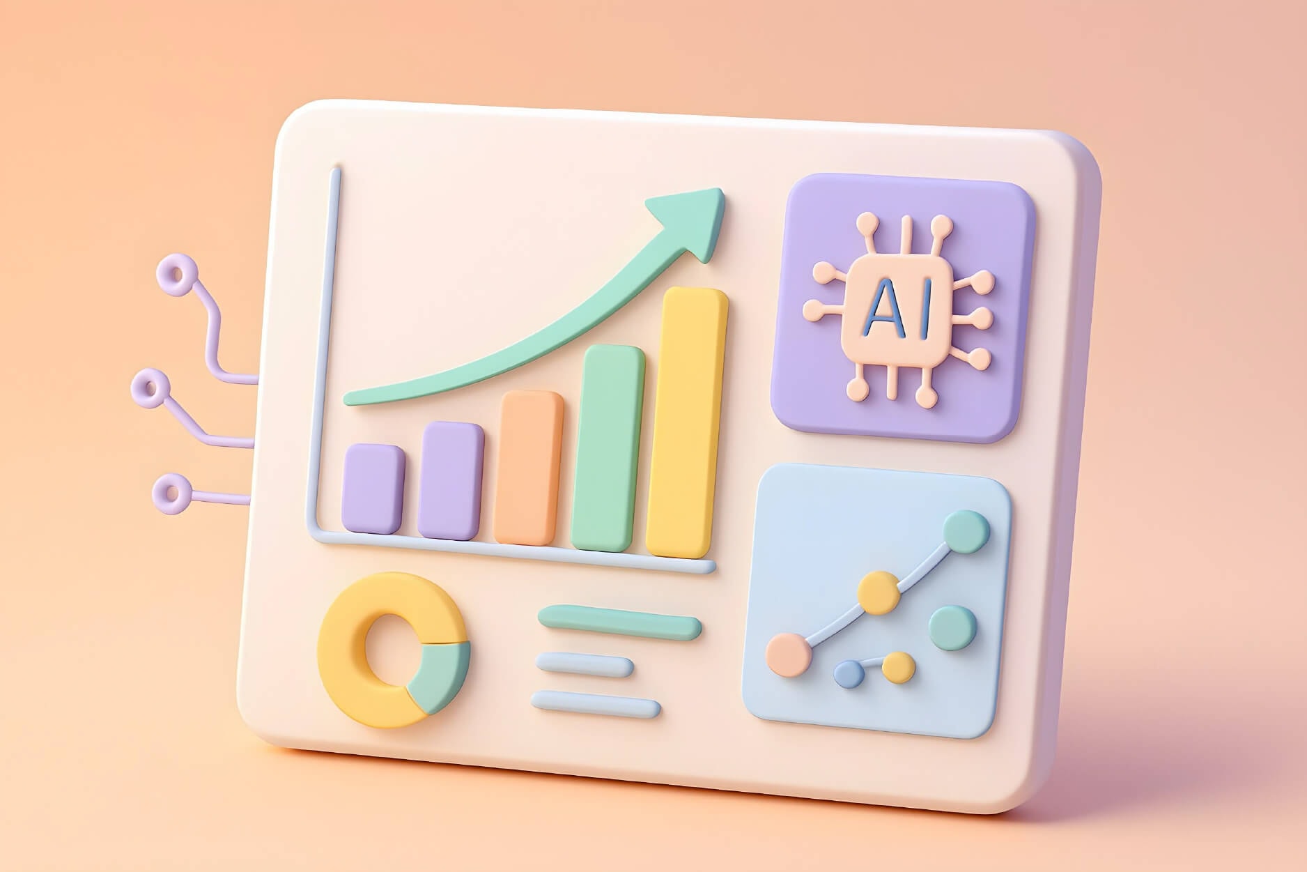 An illustration of future trends in user behavior analytics.