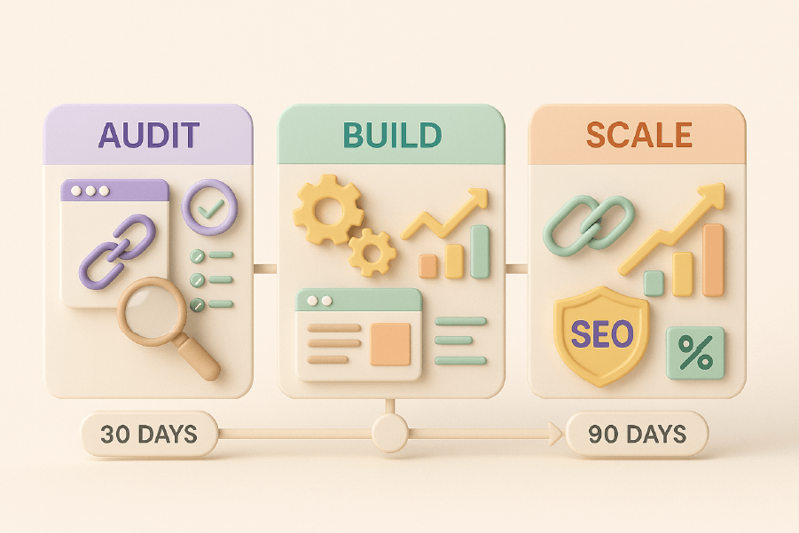 90-Day SEO Marketer Plan (Field-Tested Template)